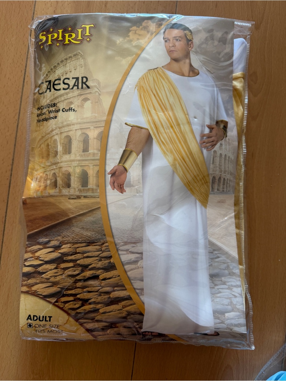 Spirit Adult Caesar Costume - White and Gold